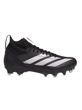 Adidas Adizero Impact Black/White Football Cleats Shoes IE1413‎ Men's 10.5 NWT